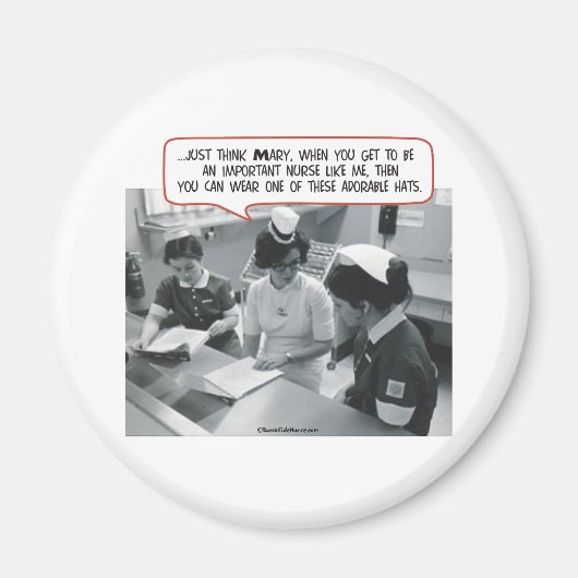 Wichtiger Krankenpfleger - Adorable Hat Magnet (Vorne)