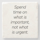 Wichtiger Marble Stone-Untersetzer Steinuntersetzer (Vorderseite)