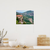 WICHTIGER METEORA IN GRIECHENLAND POSTER (Küche)