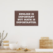 Wichtiger Poster (Küche)