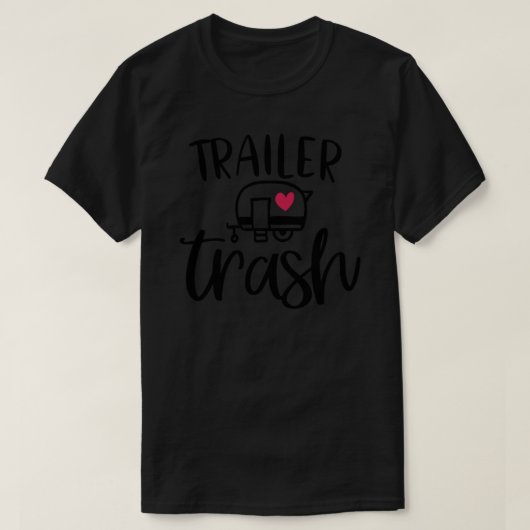 Wichtiger T - Shirt für den Trailermüll (Design vorne)