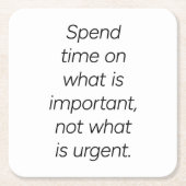 Wichtiger Untersetzer (Vorderseite)