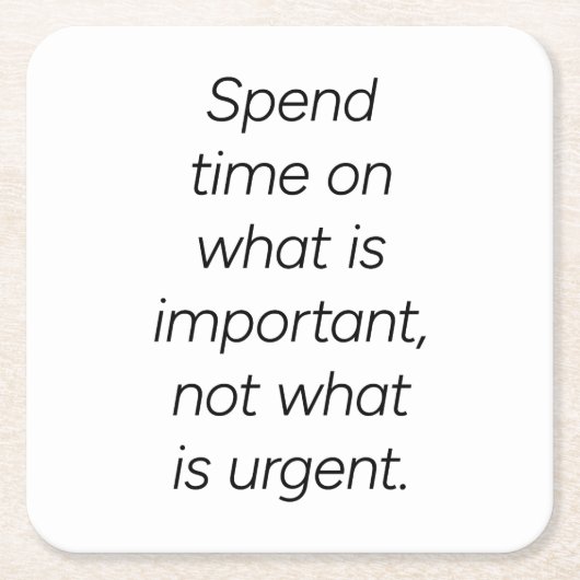 Wichtiger Untersetzer (Vorderseite)