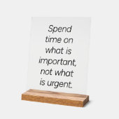 Wichtiges Akryllisches Zeichen Acrylschild (Winkel)