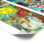 Wichtiges Arcankarten-Tarot-Poster Poster (Ecke)