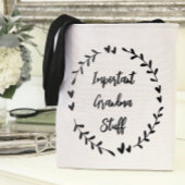 Wichtiges Oma Stuff Tasche