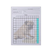 Wichtiges SpEd-Tool: Leeres Datenblatt (Tests) Notizblock (Rotiert)
