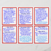 Wichtiges Steuerdatum 2014 / Hilfspacket Flyer (Hinten)