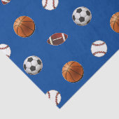 Wichtiges Thema Sport Seidenpapier (Ausschnitt)