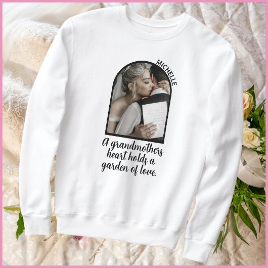 Wichtiges Zitat 1 Foto Großkinder Name Oma Sweatshirt