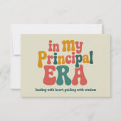 Wichtigste Geschenke aus meiner Zeit als Hauptfach Dankeskarte (Vorderseite)