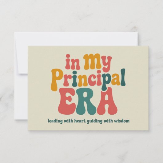 Wichtigste Geschenke aus meiner Zeit als Hauptfach Dankeskarte (Vorderseite)