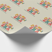 Wichtigste Geschenke aus meiner Zeit als Hauptfach Geschenkpapier (Ecke)