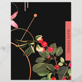 Wichtigste Geschirr | Beilage des Rezept | Schwarz