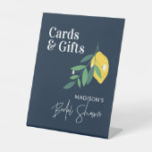 Wichtigste Karten und Geschenke Tabletop Unterschr Sockelschild (Vorderseite)