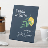 Wichtigste Karten und Geschenke Tabletop Unterschr Sockelschild (In SItu)