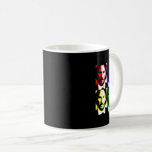 Wichtigste Keanu Art reeves Geschenke für Christma Kaffeetasse (VorderseiteRechts)