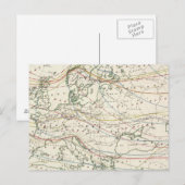 wichtigste kulturelle Verteilung Postkarte (Vorne/Hinten)