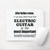 Wichtigstes Instrument der elektrischen Gitarre Mousepad (Mit Mouse)