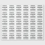 Wichtigstes Instrument Geschenkpapier (Flach)