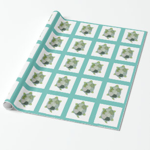 Wichtigstes Limones Schildkrötenwaschpapier Geschenkpapier