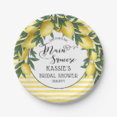 Wichtigstes Papier zum tropischen Brautparty von Z Pappteller (Vorderseite)