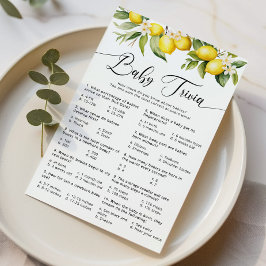 Wichtigstes Zitronenspiel