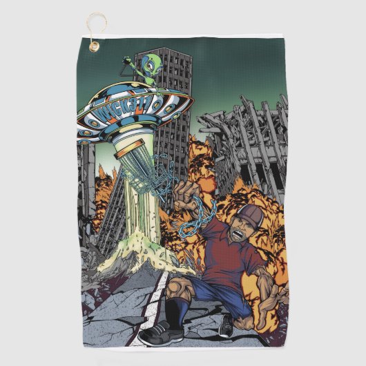 Wick311, Disk Golf Towel, Microfiber Golfhandtuch (Vorderseite)