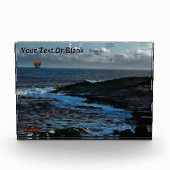 Wick Bay Wikinger-Langschiff Fotoblock (Vorderseite)