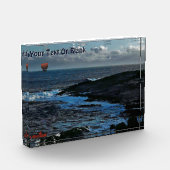 Wick Bay Wikinger-Langschiff Fotoblock (Links)