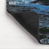 Wick Bay Wikinger-Langschiff Mousepad (Ecke)