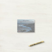 Wick Bay Wikinger-Langschiff Post-it Klebezettel (Auf Schreibtisch)