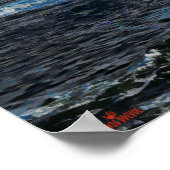 Wick Bay Wikinger-Langschiff Poster (Ecke)