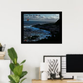 Wick Bay Wikinger-Langschiff Poster (Heimbüro)