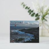 Wick Bay Wikinger-Langschiff Postkarte (Stehend Vorderseite)