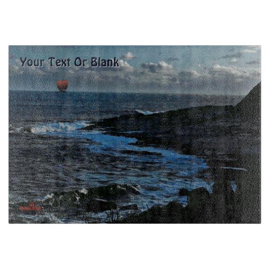 Wick Bay Wikinger-Langschiff Schneidebrett (Vorderseite)