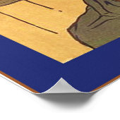 Wick Extravagant Hat Bands ~ Vintages Werbeplakat Poster (Ecke)