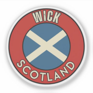 Wick, Schottland Aufkleber