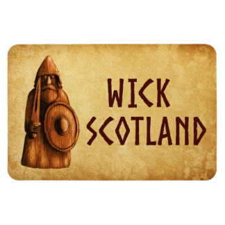 Wick Schottland Wikinger Krieger Magnet