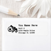 Wick Tribal Frog Monogram (Insitu)