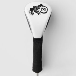 Wick Tribal Frog Monogram Golf Headcover