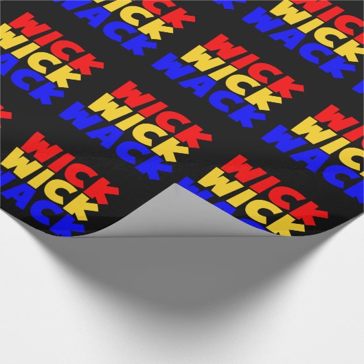 Wick Wack Geschenkpapier (Ecke)