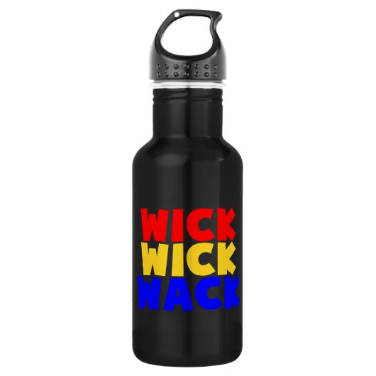 Wick Wack Trinkflasche (Vorderseite)