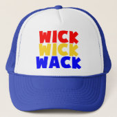 Wick Wack Truckerkappe (Vorderseite)