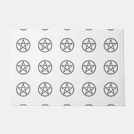 Wickanisches Pentagramm (Pentagram) Fußmatte