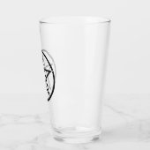 Wickanisches Pentagramm (Pentagram) Glas (Links)