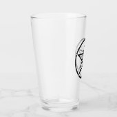 Wickanisches Pentagramm (Pentagram) Glas (Rechts)