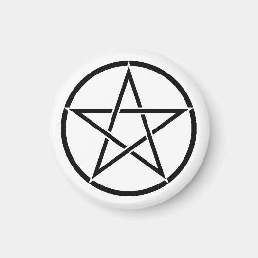 Wickanisches Pentagramm (Pentagram) Magnet (Vorne)