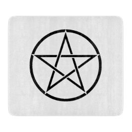 Wickanisches Pentagramm (Pentagram) Schneidebrett