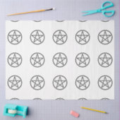 Wickanisches Pentagramm (Pentagram) Seidenpapier (Basteln)